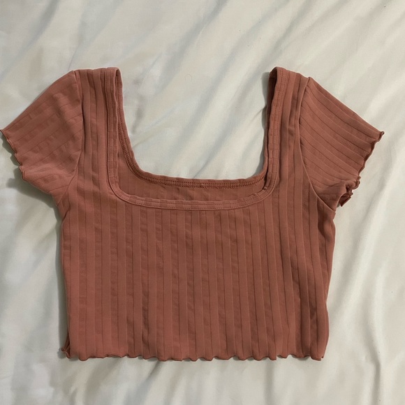 aerie Tops - Aerie Square Neck Cropped Top Size S